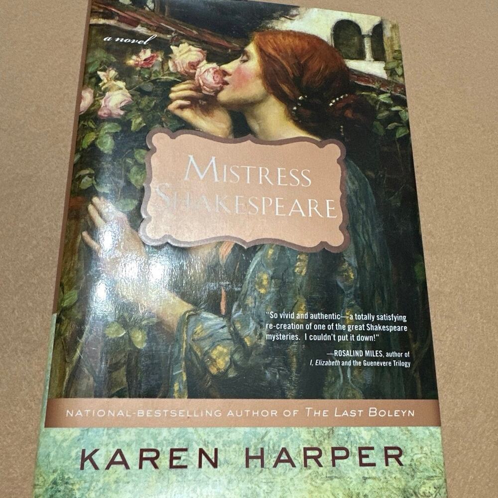 Mistress Shakespeare, a historical novel written by Karen Harper paperback